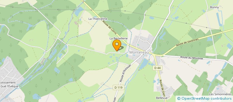 localisation de l'entreprise VAPHOME PROPRETE à MONTEREAU