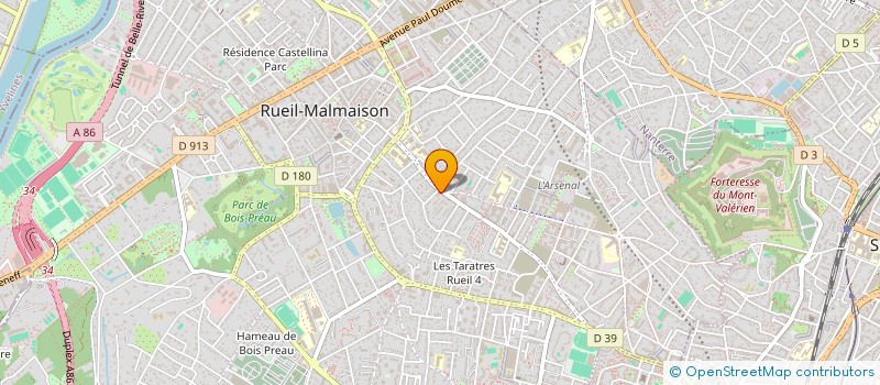 localisation de l'entreprise VAPIANO à RUEIL MALMAISON