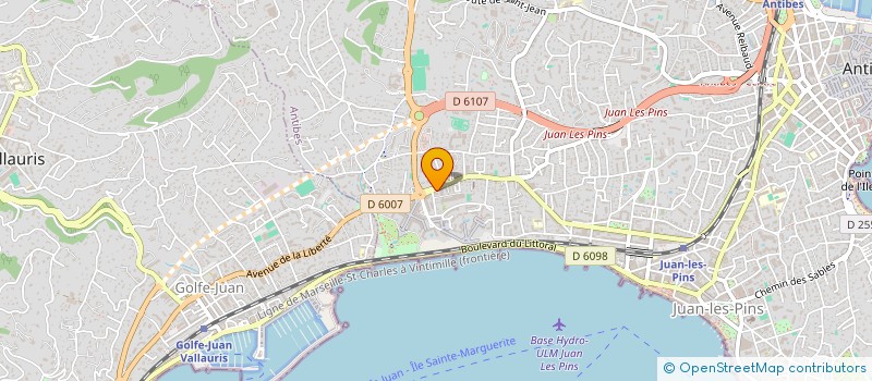 localisation de l'entreprise VAPKIOSK à ANTIBES