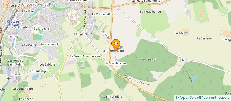 localisation de l'entreprise VAPO'CHILL CENTRE  SAUNAY