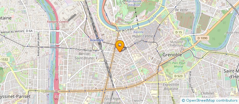 localisation de l'entreprise VAPO III à GRENOBLE