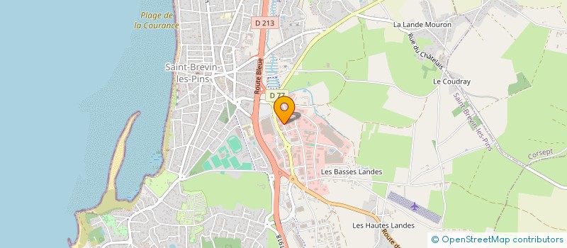 localisation de l'entreprise VAPOLEC à SAINT BREVIN LES PINS