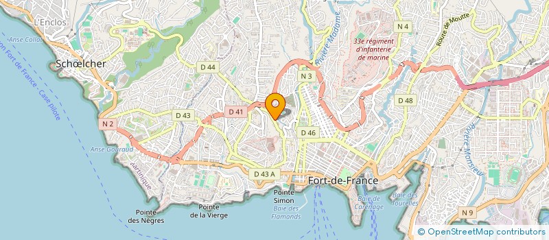 localisation de l'entreprise VAPOLY  FORT-DE-FRANCE