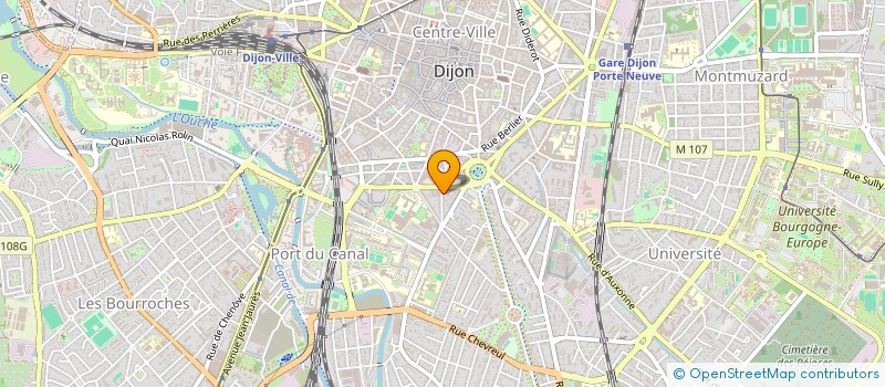 localisation de l'entreprise VAPORETTO  DIJON