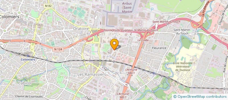 localisation de l'entreprise VAPORISATION SYSTEMS SUPPLY EUROPE  TOULOUSE