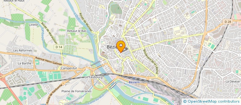 localisation de l'entreprise VAPORIZZ  MARAUSSAN