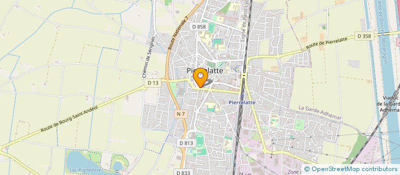 localisation de l'entreprise VAPOTE & CIE  SAINT-PAUL-TROIS-CHATEAUX