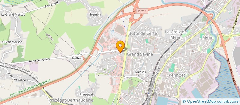 localisation de l'entreprise VAPOTHEME à TRIGNAC