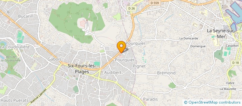 localisation de l'entreprise VAPOTHEQUE à SIX-FOURS-LES-PLAGES