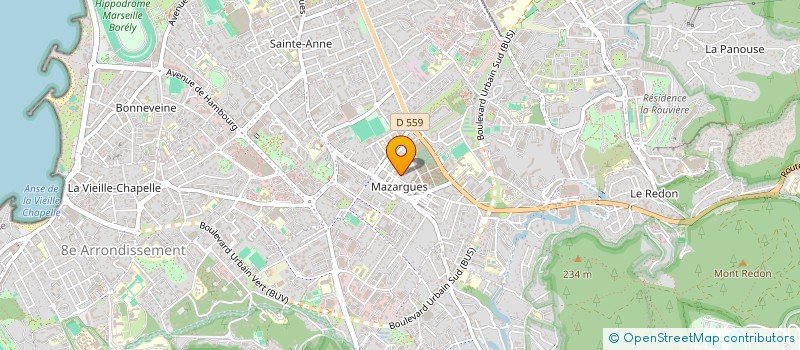 localisation de l'entreprise VAQTI  LA CIOTAT