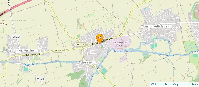 localisation de l'entreprise VAQUEPAS PORTE DE FRANCE  ACHENHEIM