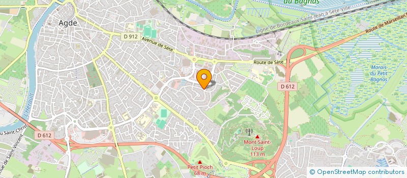 localisation de l'entreprise VAQUERIZO PONGE  AGDE