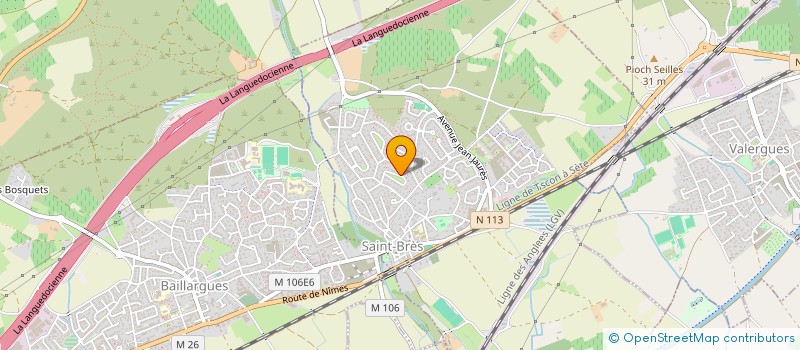 localisation de l'entreprise VAQUERO GROUPE  SAINT-BRES