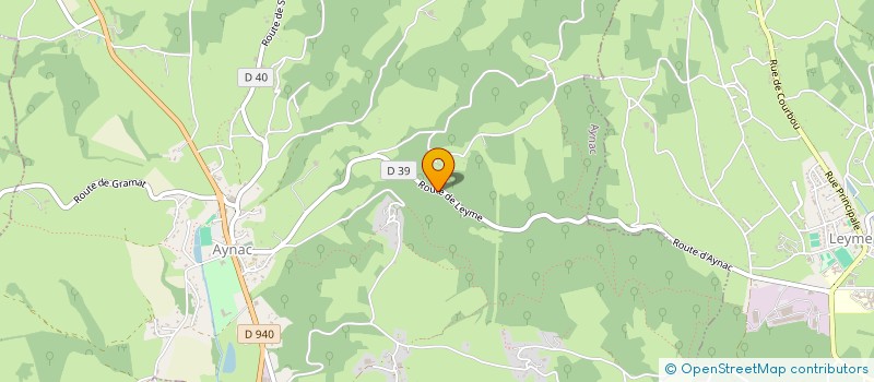 localisation de l'entreprise VAQUERO IMMOBILIER  AYNAC