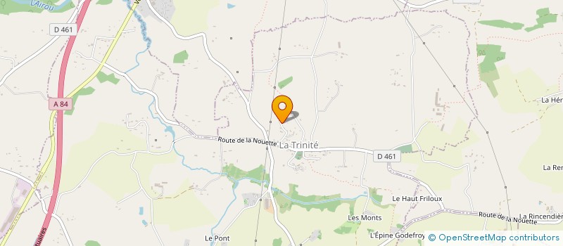 localisation de l'entreprise VAQUITA  LA TRINITE