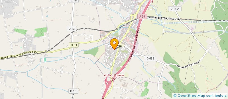 localisation de l'entreprise VAR 83  VENELLES