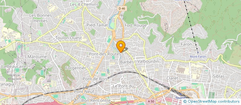 localisation de l'entreprise VAR AUTONOMIE  TOULON