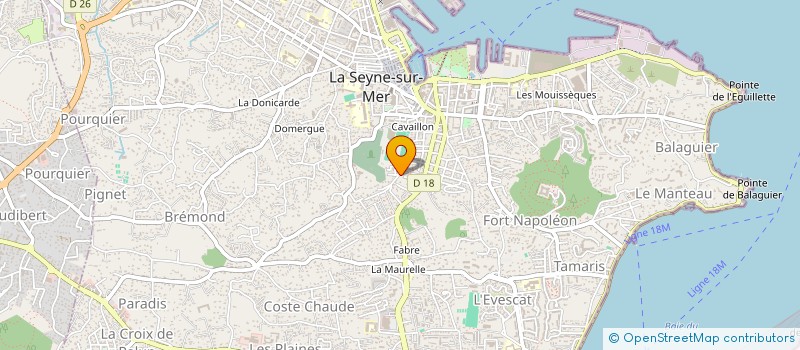 localisation de l'entreprise VAR BATIMENT REALISATIONS SERVICES à LA SEYNE-SUR-MER