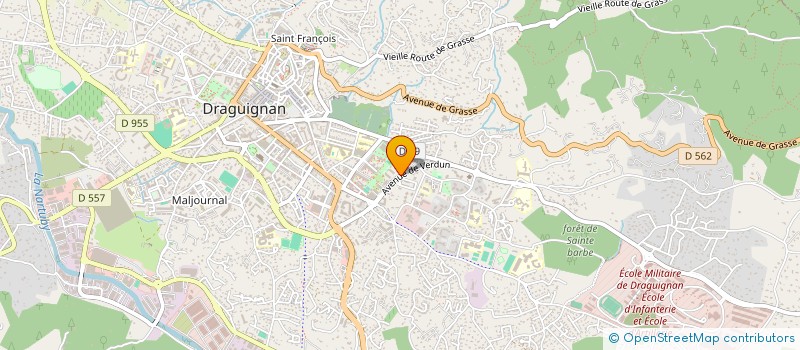 localisation de l'entreprise VAR BTP SERVICES à DRAGUIGNAN