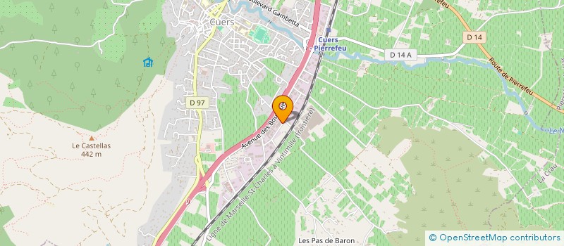 localisation de l'entreprise VAR CHAPITOT à CUERS