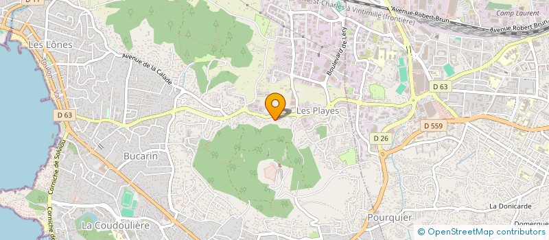 localisation de l'entreprise VAR CLUB RALLYE DECOUVERTE à SIX-FOURS-LES-PLAGES