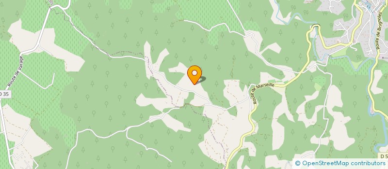 localisation de l'entreprise VAR ECO FORESTAGE  BARJOLS