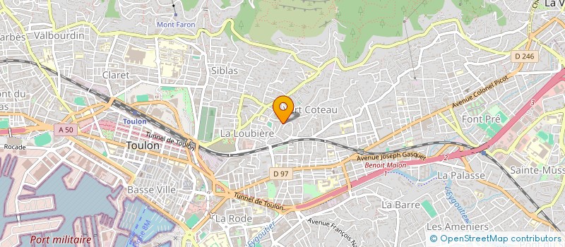 localisation de l'entreprise VAR EDUCATION LOISIRS  TOULON