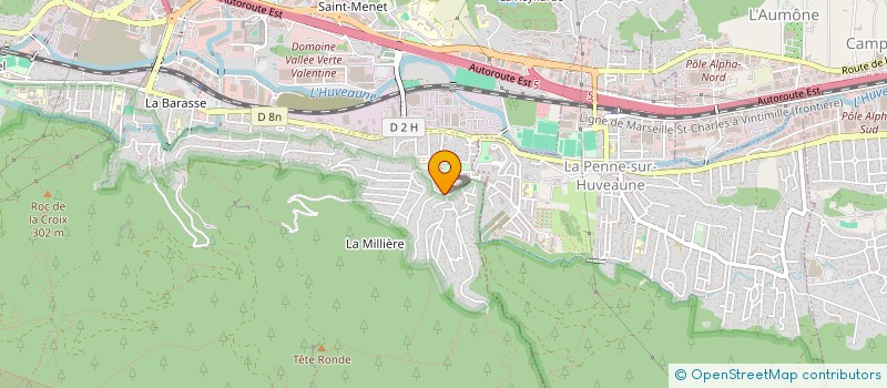 localisation de l'entreprise VAR EN FLEURS  MARSEILLE