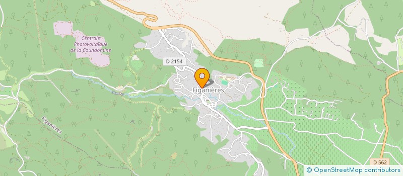 localisation de l'entreprise VAR ENROBES à CALLAS