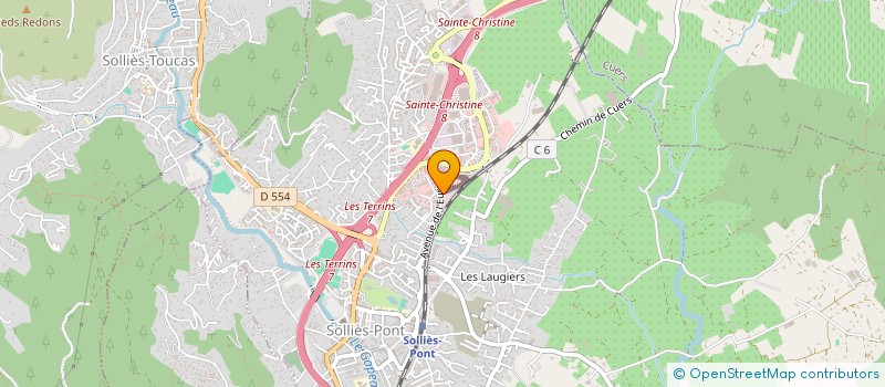 localisation de l'entreprise VAR EPOXY à SOLLIES-PONT