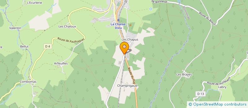 localisation de l'entreprise VAR ET BOIS  TOURRETTES