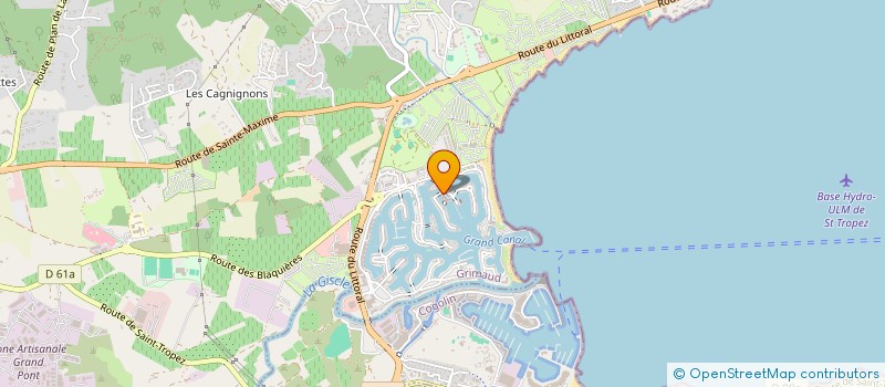 localisation de l'entreprise VAR EXPRESS à GRIMAUD