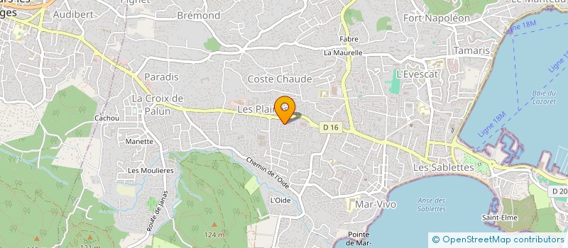 localisation de l'entreprise VAR FACTURATION à LA SEYNE-SUR-MER