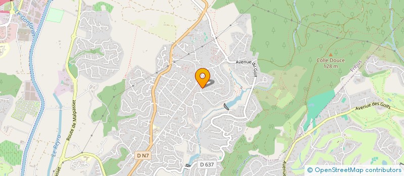 localisation de l'entreprise VAR HABITAT à FREJUS