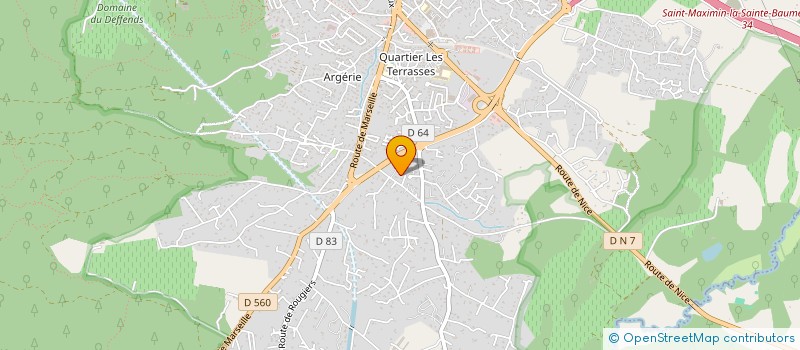 localisation de l'entreprise VAR HAMMER - JEUX DE FIGURINES  SAINT-MAXIMIN-LA-SAINTE-BAUME