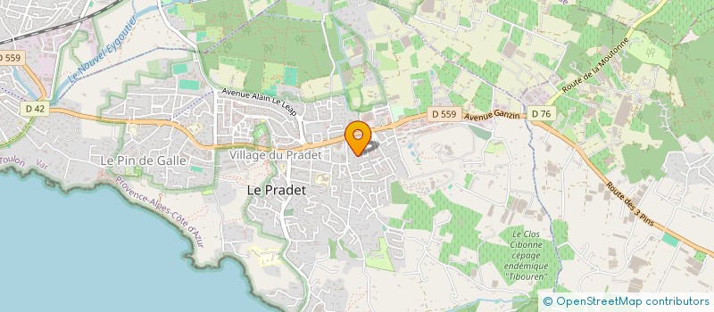 localisation de l'entreprise VAR IAL SKIM à LE PRADET