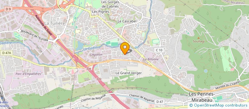 localisation de l'entreprise VAR IMPORT à LES PENNES MIRABEAU