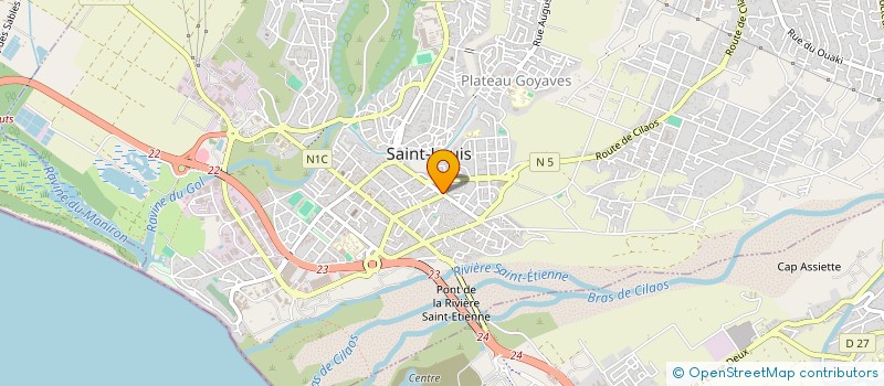 localisation de l'entreprise VAR INVEST  SAINT-LOUIS