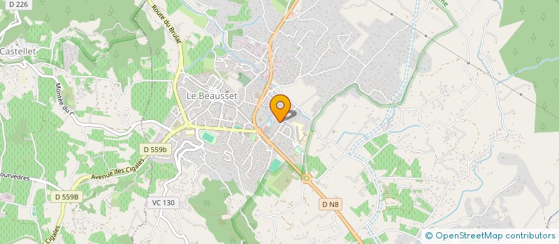 localisation de l'entreprise VAR MANUTENTION SERVICES à LE BEAUSSET