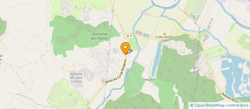 localisation de l'entreprise VAR MARINE CONCEPT  ROQUEBRUNE-SUR-ARGENS