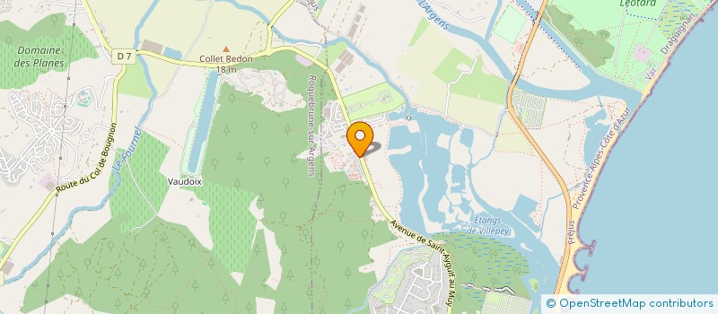 localisation de l'entreprise VAR MATERIAUX à FREJUS