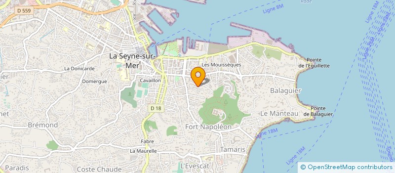 localisation de l'entreprise VAR OBJECTIF 2000 à LA SEYNE-SUR-MER