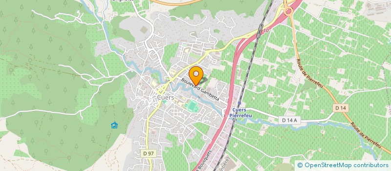localisation de l'entreprise VAR ORGANISATION à CUERS
