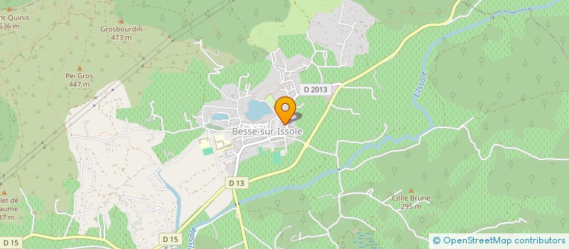 localisation de l'entreprise VAR PLIAGES à BESSE-SUR-ISSOLE