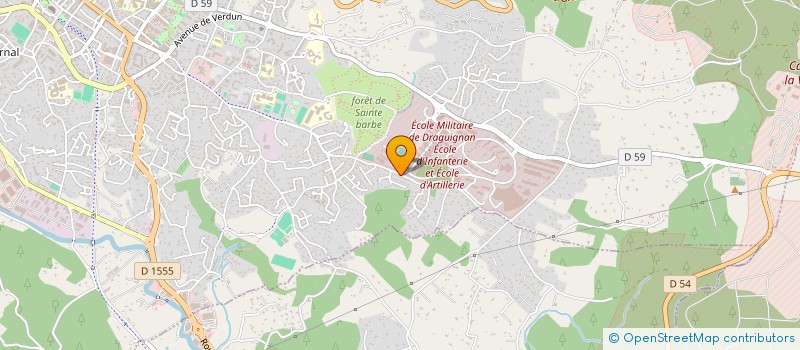 localisation de l'entreprise VAR PRESTATIONS INFORMATIQUE à DRAGUIGNAN