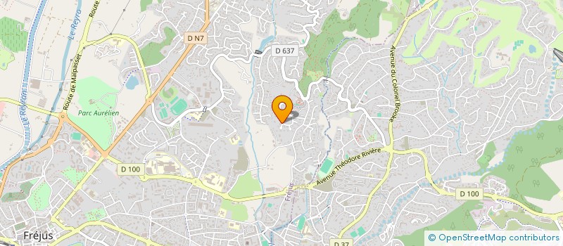 localisation de l'entreprise VAR PROVENCE IMMOBILIER à FREJUS