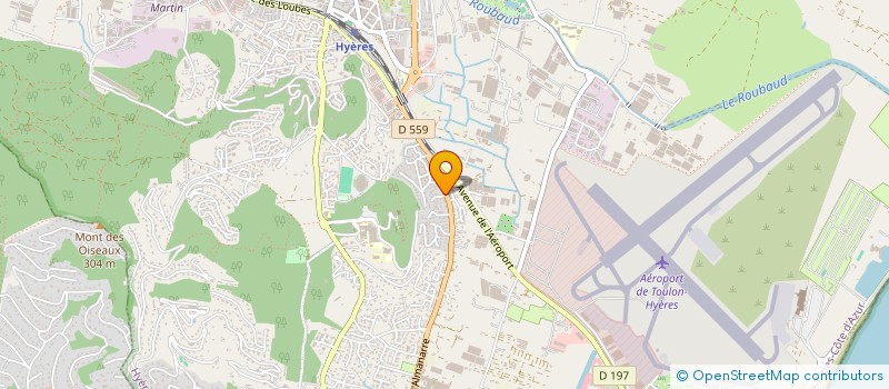 localisation de l'entreprise VAR REGATE ASSISTANCE INTERNATIONALE à HYERES