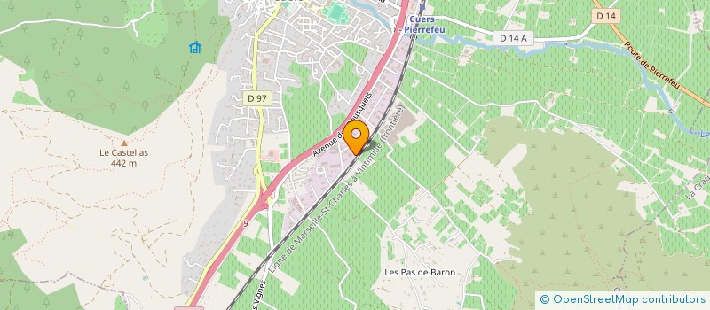 localisation de l'entreprise VAR RESTAURATION à CUERS