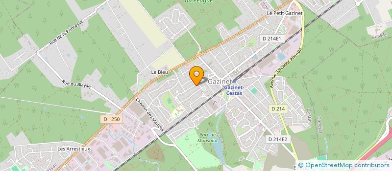 localisation de l'entreprise VAR SAINTE VICTOIRE  CESTAS