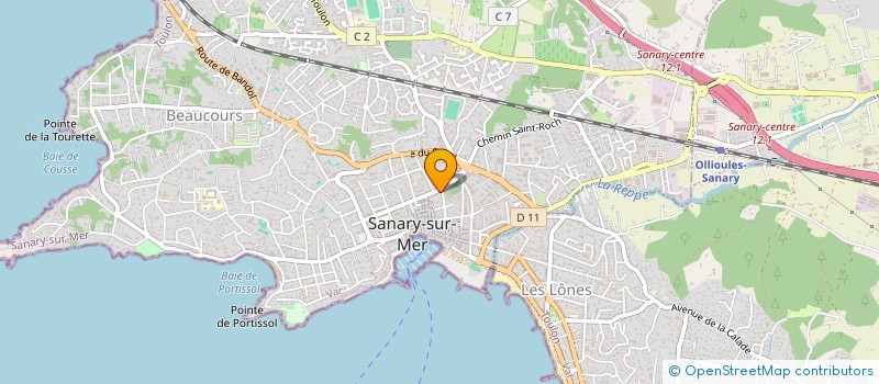 localisation de l'entreprise VAR SECURITE  SANARY-SUR-MER